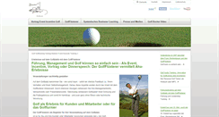 Desktop Screenshot of golftraining.de
