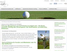 Tablet Screenshot of golftraining.de